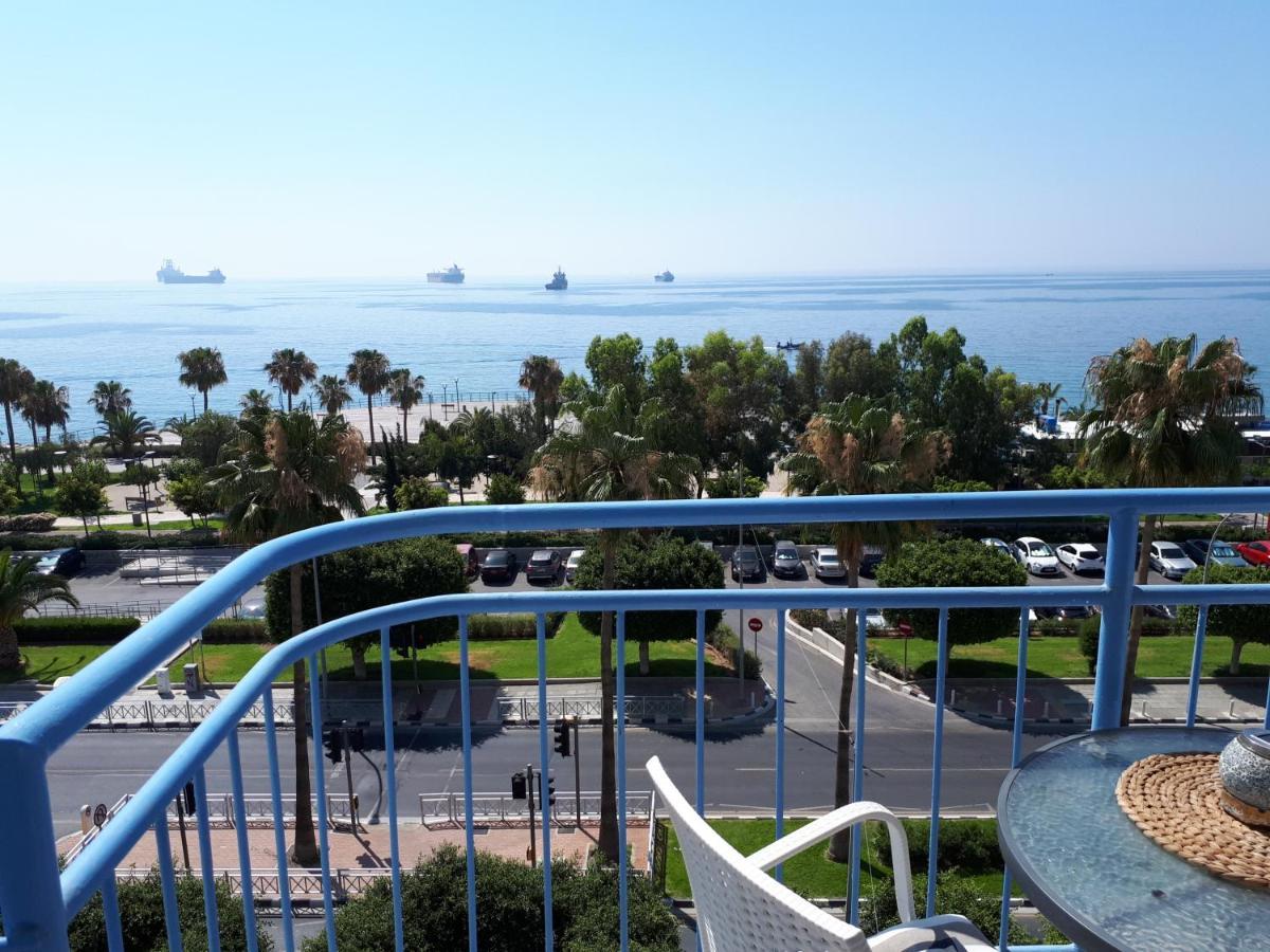 Sea Front & City Center, Amazing Sea View Limassol Bagian luar foto