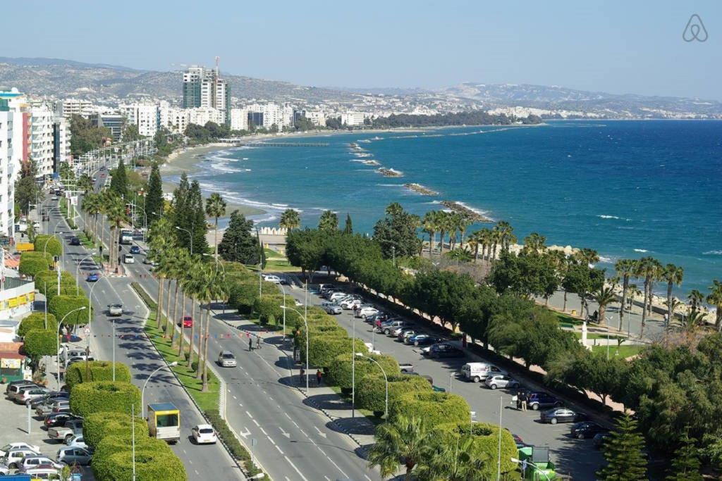 Sea Front & City Center, Amazing Sea View Limassol Bagian luar foto
